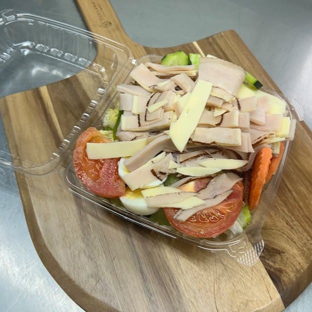 Turkey & Cheese Salad.